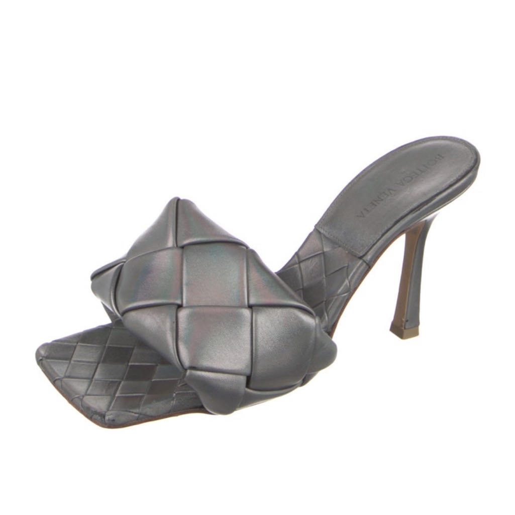 Bottega Veneta Woven Leather Heels